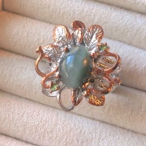 💝Rare Cat's Eye Scapolite Rose Gold Ring